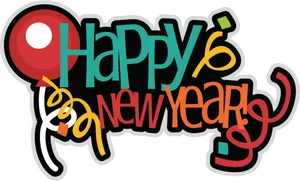 Graffiti_ Style_ Happy_ New_ Year PNG Image