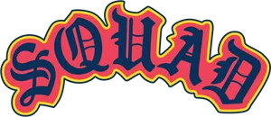 Graffiti_ Style_ Squad_ Sticker PNG Image