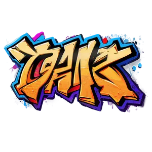 Graffiti Wall Art Png Fbm PNG Image