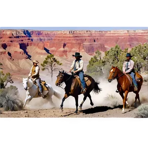 Grand Canyon Horse Chase Png 67 PNG Image