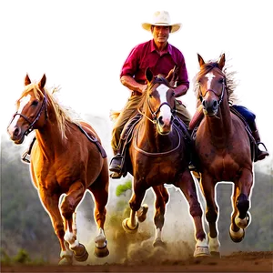 Grand Canyon Horse Chase Png Hwq PNG Image