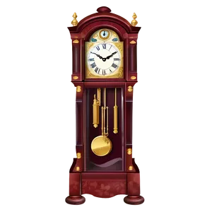 Grandfather Clock Clipart Png 06262024 PNG Image