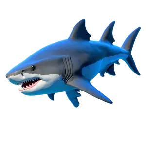 Grandpa Shark Underwater Png Vme PNG Image