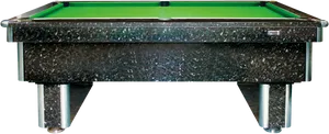 Granite Style Pool Table PNG Image