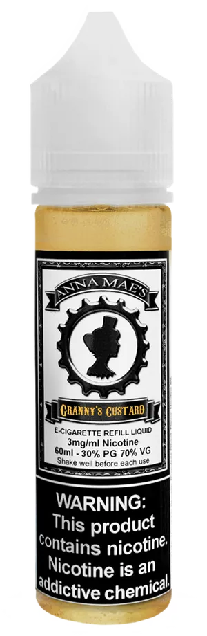 Grannys Custard E Cigarette Refill Liquid PNG Image