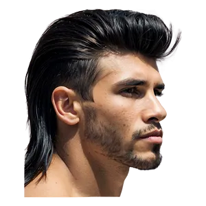 Graphic Mullet Haircut Png 40 PNG Image