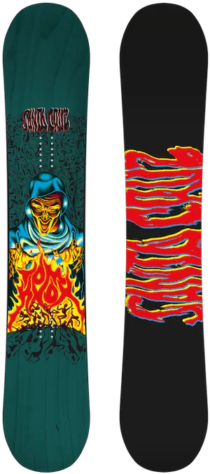 Graphic Snowboards Designs PNG Image