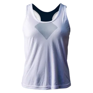 Graphic White Tank Top Design Png Fnh PNG Image