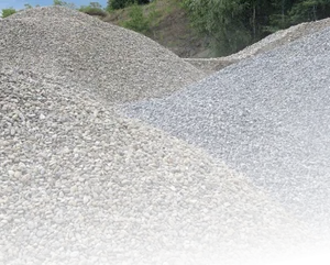 Gravel Hills Construction Materials PNG Image