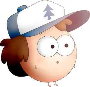 Gravity Falls Character Dipper Pines PNG Image