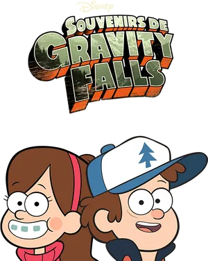 Gravity Falls Souvenirs Poster PNG Image