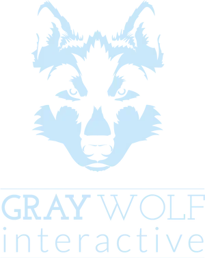 Gray Wolf Interactive Logo PNG Image