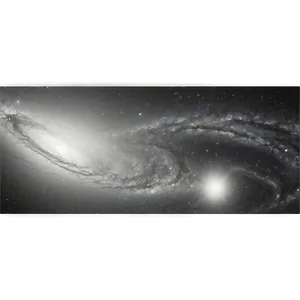 Grayscale Space Galaxy Png Kct PNG Image