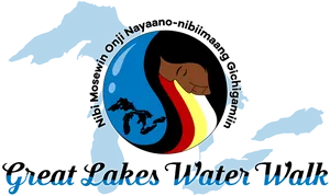 Great Lakes Water Walk Logo PNG Image