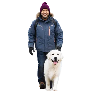 Great Pyrenees Mountain Dog Png Cho64 PNG Image