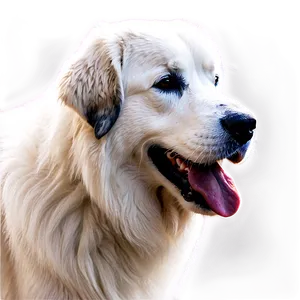 Great Pyrenees With Kids Png Pve22 PNG Image