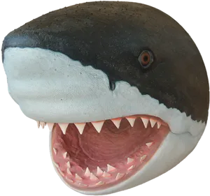 Great White Shark Close Up PNG Image