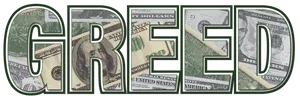 Greed Concepton U S Dollars PNG Image