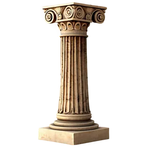 Greek Pillar Decoration Png Ntp PNG Image