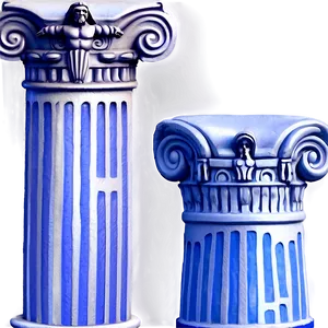 Greek Pillar Drawing Png Hlt85 PNG Image