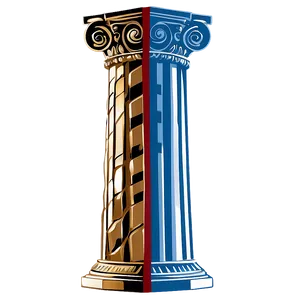 Greek Pillar Outline Png Sxt PNG Image