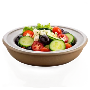 Greek Salad Plate PNG 82 PNG