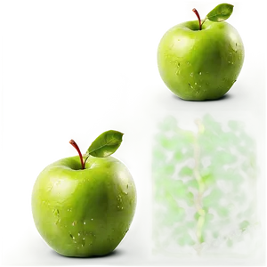 Green Apple Slice Png 55 PNG Image