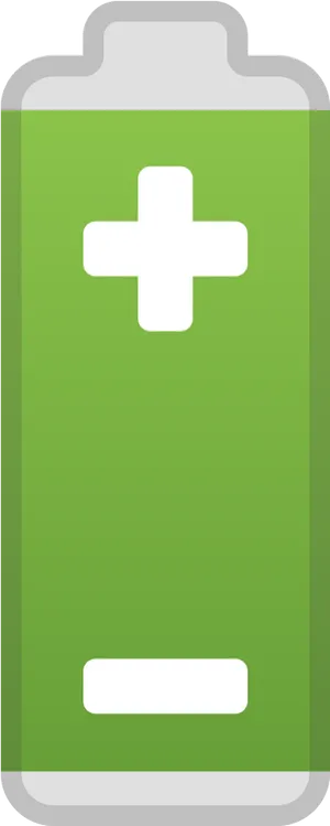 Green Battery Icon PNG Image
