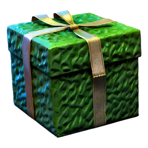 Green Box A PNG Image