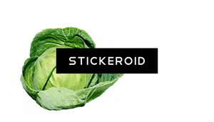 Green Cabbageon Patterned Background PNG Image