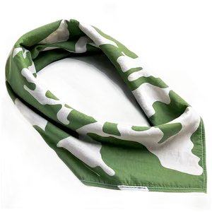 Green Camouflage Bandana Png Wpt PNG Image