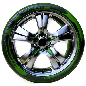 Green Car Wheel Png Nlc PNG Image