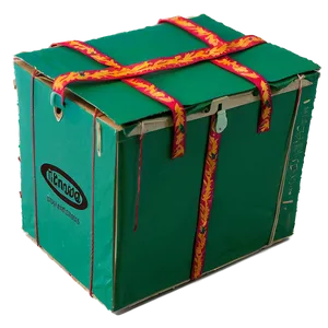 Green Cardboard Box Png Fxs98 PNG Image