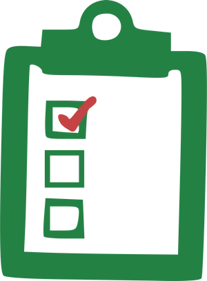 Green Checklist Icon PNG Image