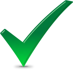 Green Checkmark Graphic PNG Image