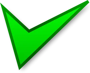 Green Checkmark Graphic PNG Image