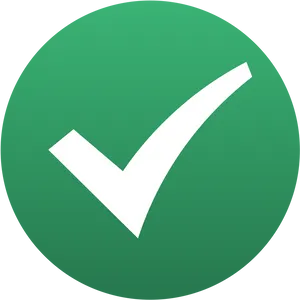 Green Checkmark Icon PNG Image