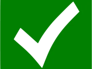 Green Checkmark Icon PNG Image