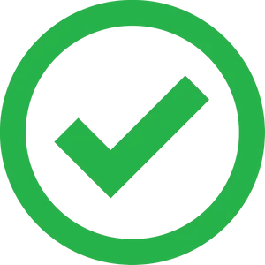 Green Checkmark Icon PNG Image