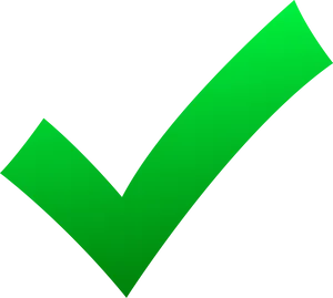 Green Checkmark Symbol PNG Image