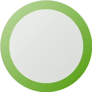 Green Circle Icon PNG Image