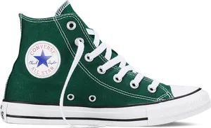 Green Converse Chuck Taylor All Star PNG Image