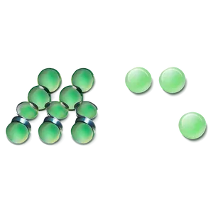 Green Dot D PNG Image