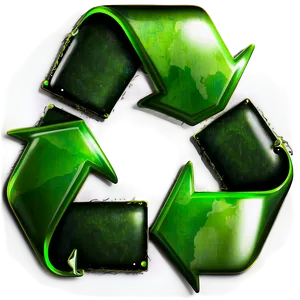 Green Earth Recycle Png Bsx PNG Image