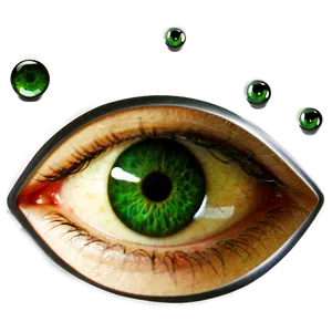 Green Eye C PNG Image