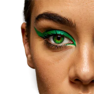 Green Eye Makeup Look Png 06262024 PNG Image