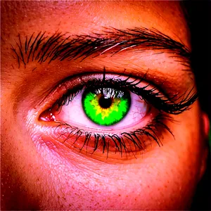 Green Eye With Long Lashes Png 06262024 PNG Image