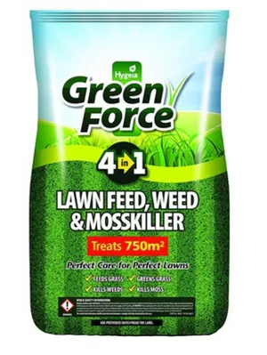 Green Force Lawn Care Product PNG Image