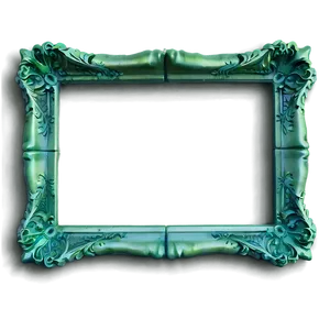 Green Frame C PNG Image