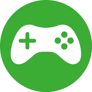 Green_ Game_ Controller_ Icon PNG Image